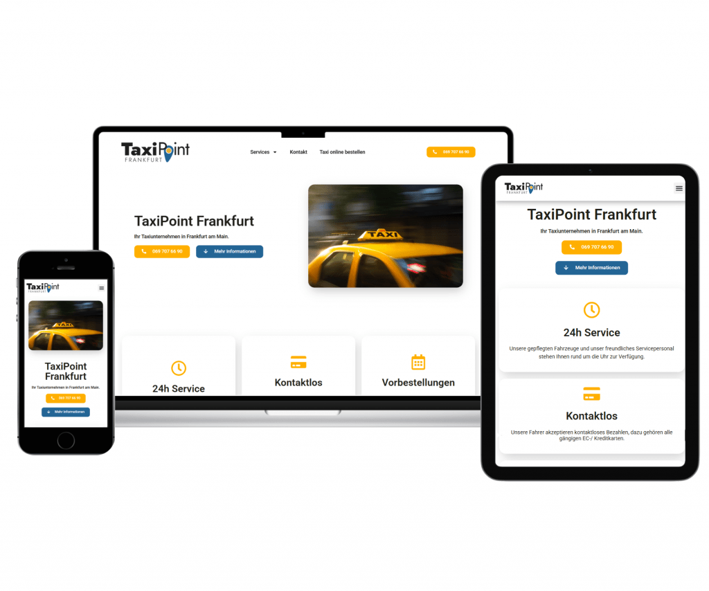 Taxipoint responsive